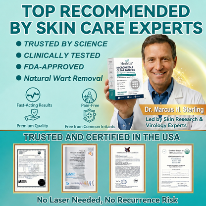 💞💞🇬🇧𝐇𝐞𝒂𝒍𝗿𝗶𝙯𝙚®2-in-1 Microneedle & Hydrocolloid Patch🛡️| Removes Raised Moles, Acne, Flat Warts & Skin Tags | Helps Improve Wrinkles, Scars & Blemishes | Invisible Patches for Face & Body